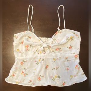 Abercrombie & Fitch Floral Tank Top